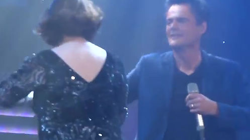 2.  'This Is The Moment' (with Donny Osmond), The Donny and Marie Show, Glasgow - 2-1-13